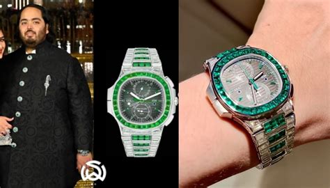 anant ambani watch price patek philippe|anant ambani watch price.